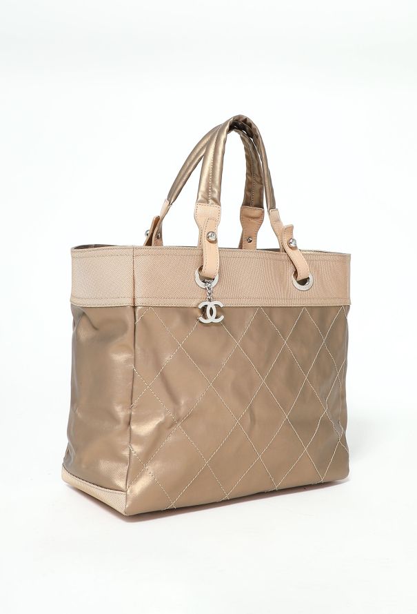 Chanel Rose Gold Paris-Biarritz Tote Bag - 2