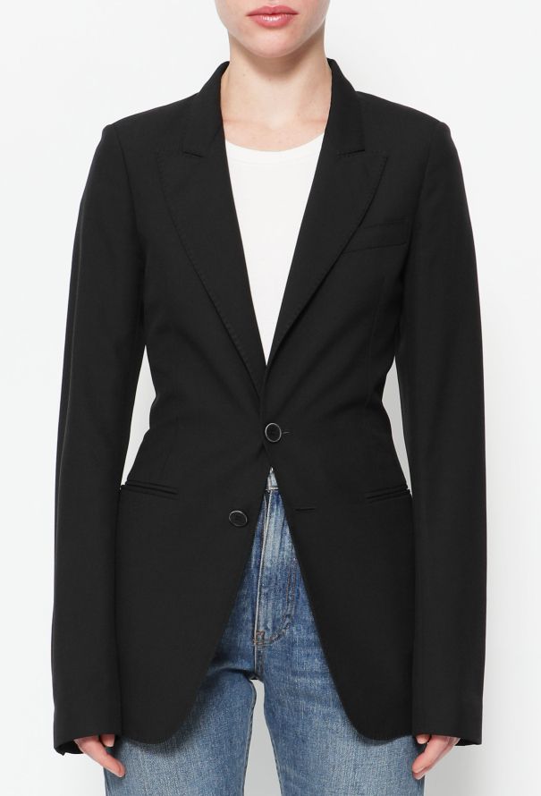Balenciaga Classic Notched Blazer - 1