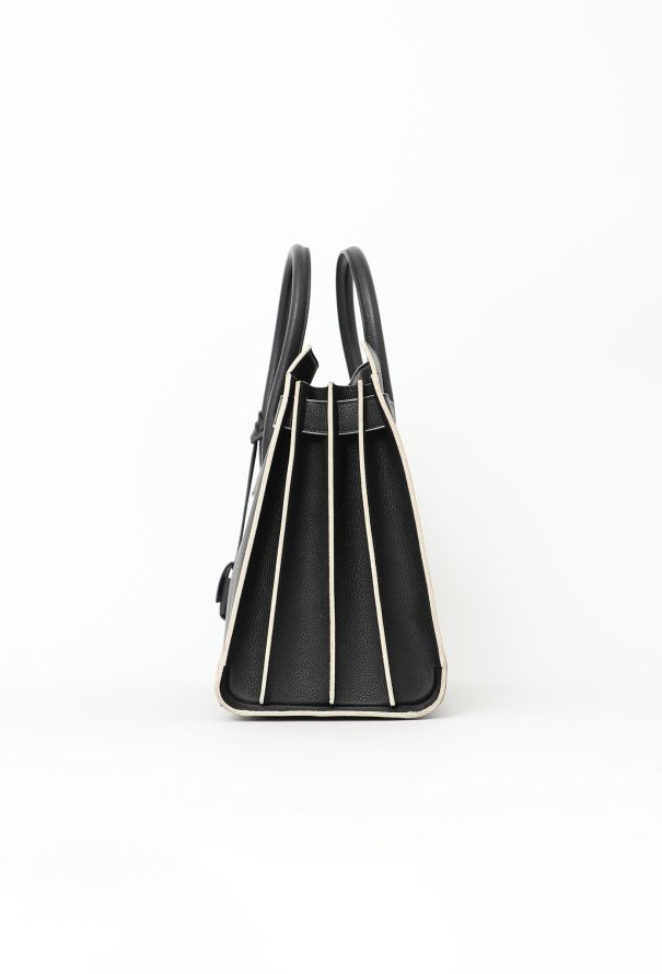 Saint Laurent Black Small Sac de Jour - 5