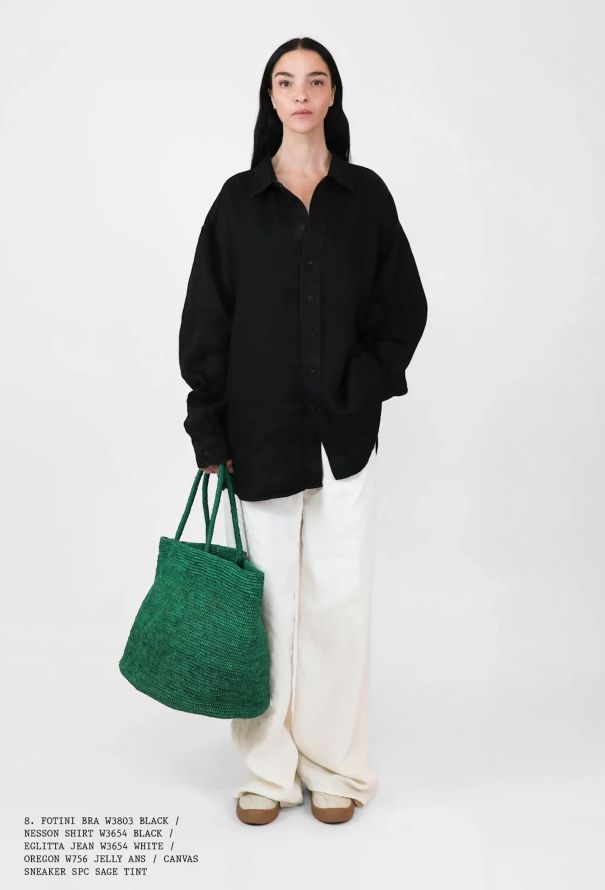 The Row S/S 2025 Nesson Linen Shirt - 2
