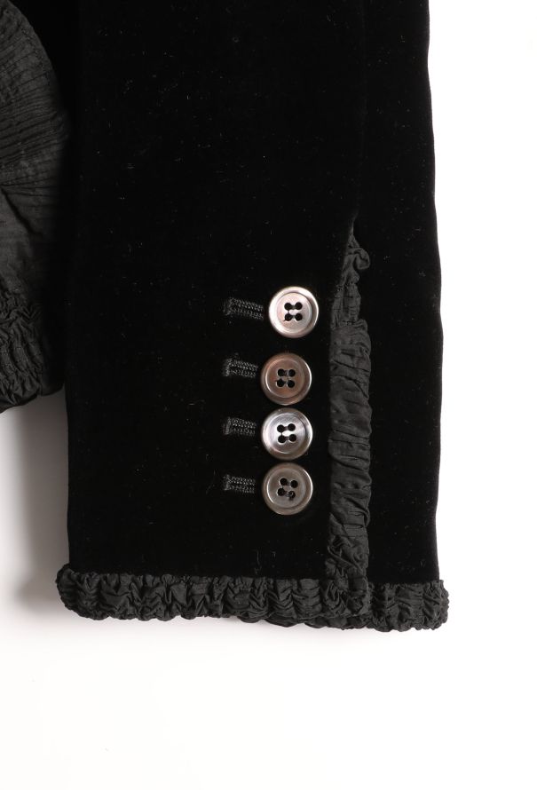 Saint Laurent F/W 2001 Tom Ford Velvet Jacket - 7