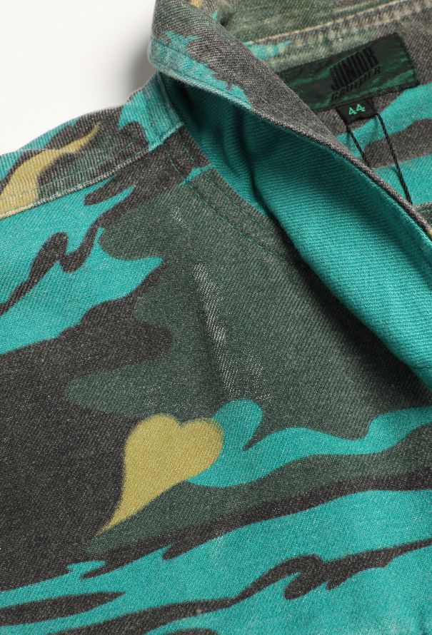 Jean Paul Gaultier 1989 Camouflage Cropped Jacket - 8