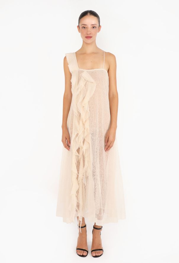 Dior Crochet Lace Silk Dress, Spring 2024 - 1