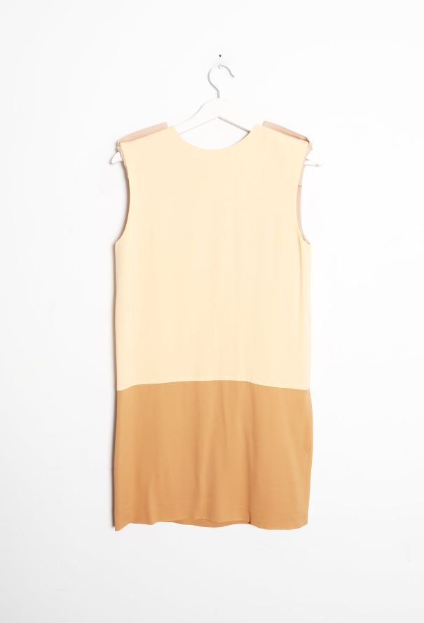 Céline Pre-Fall 2010 Tonal Silk Dress - 9