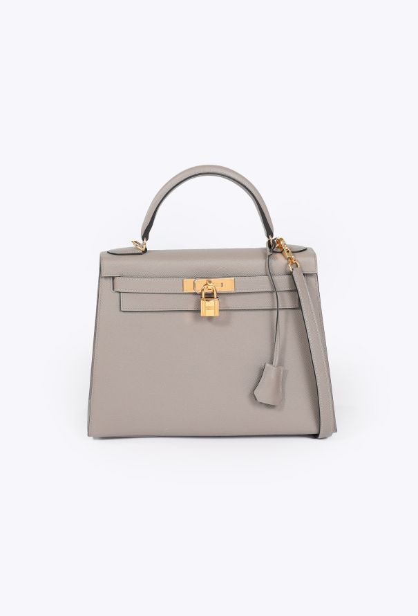 Hermès Gris Asphalte Epsom Kelly Sellier 28 - 7