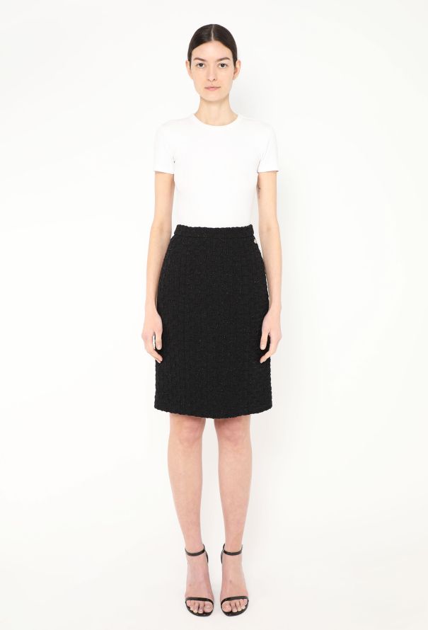Chanel Resort 2021 Embroidered Tweed Skirt - 4