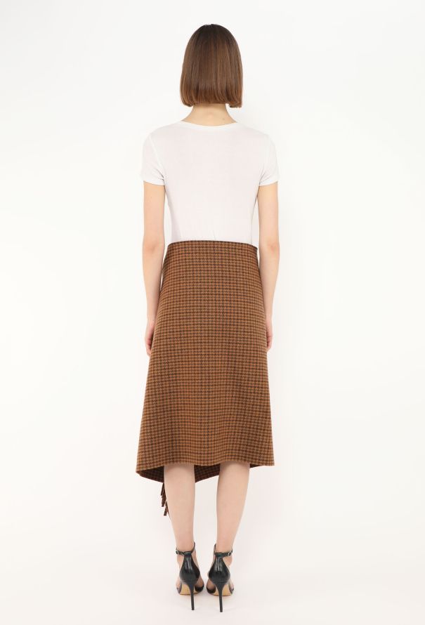 Balenciaga Pre-Fall 2018 Asymmetrical Fringe Skirt - 5