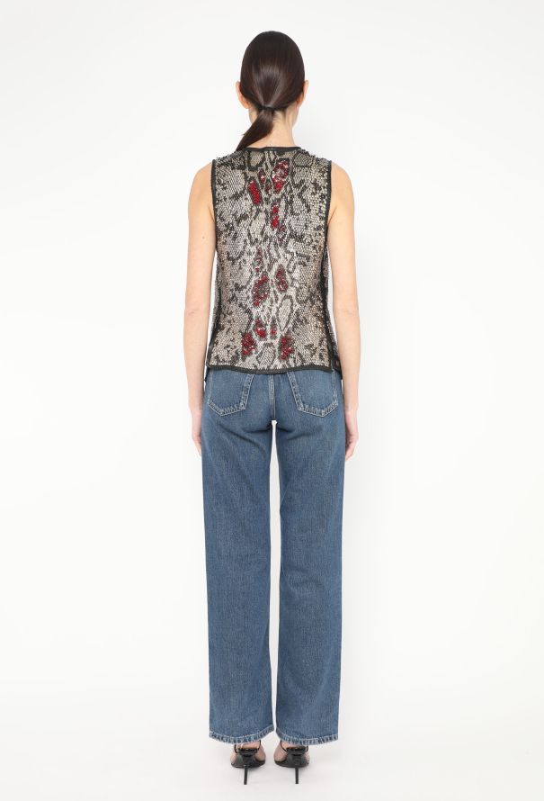 Balmain RARE F/W 2008 Decarnin Hand-Embroidered Vest - 5