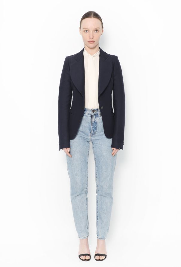 Balenciaga F/W 2003 Notched Blazer - 4