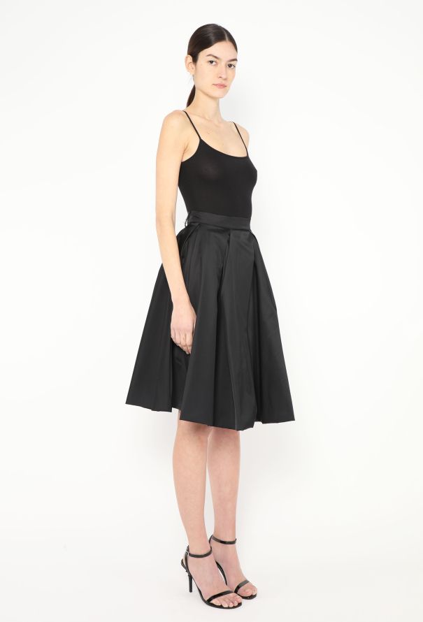 Prada F/W 2000 Pleated Nylon Skirt - 5