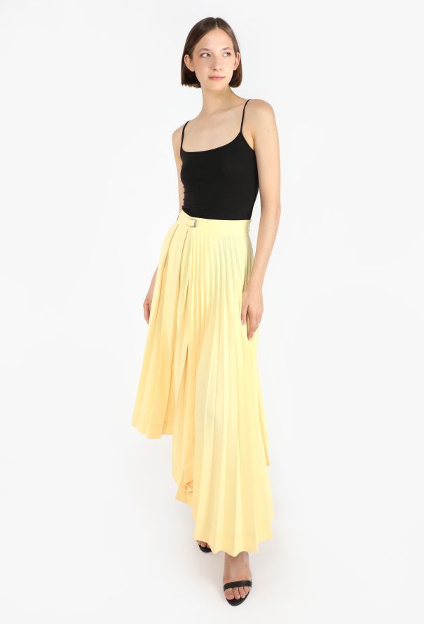 Céline Asymmetrical Pleated Skirt, S/S 2018 - 5