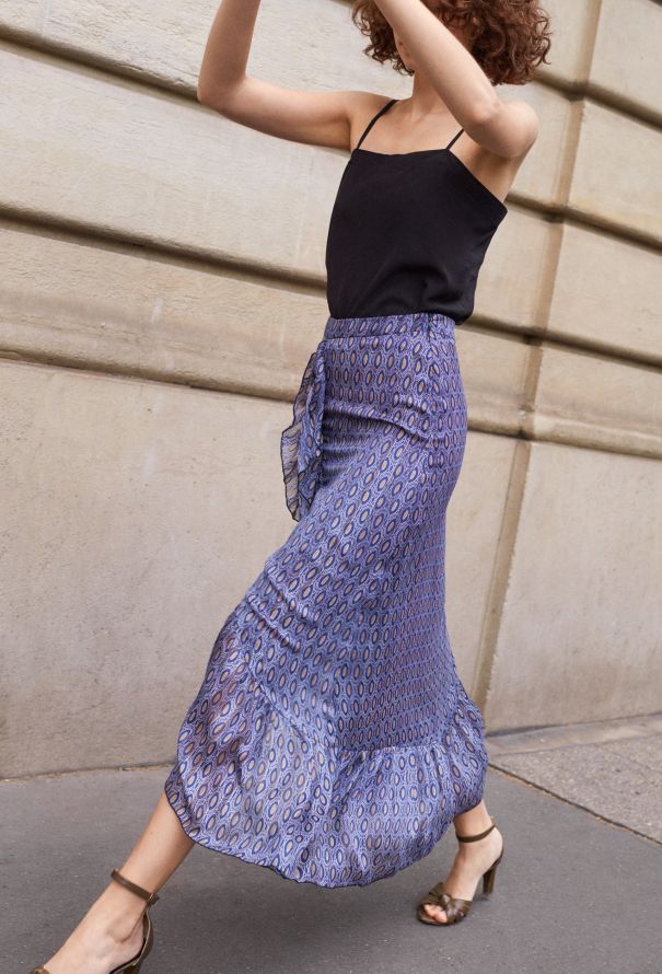 ReSee Atelier Paloma Skirt in Losange - 4
