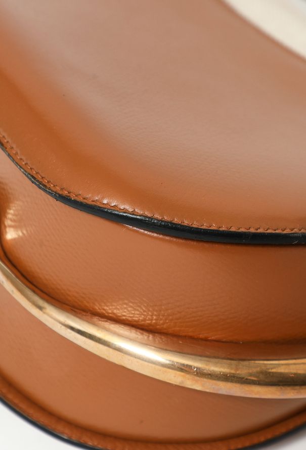 Hermès Rare Gold Smooth Grain Calfskin Passe-Guide Bag - 8