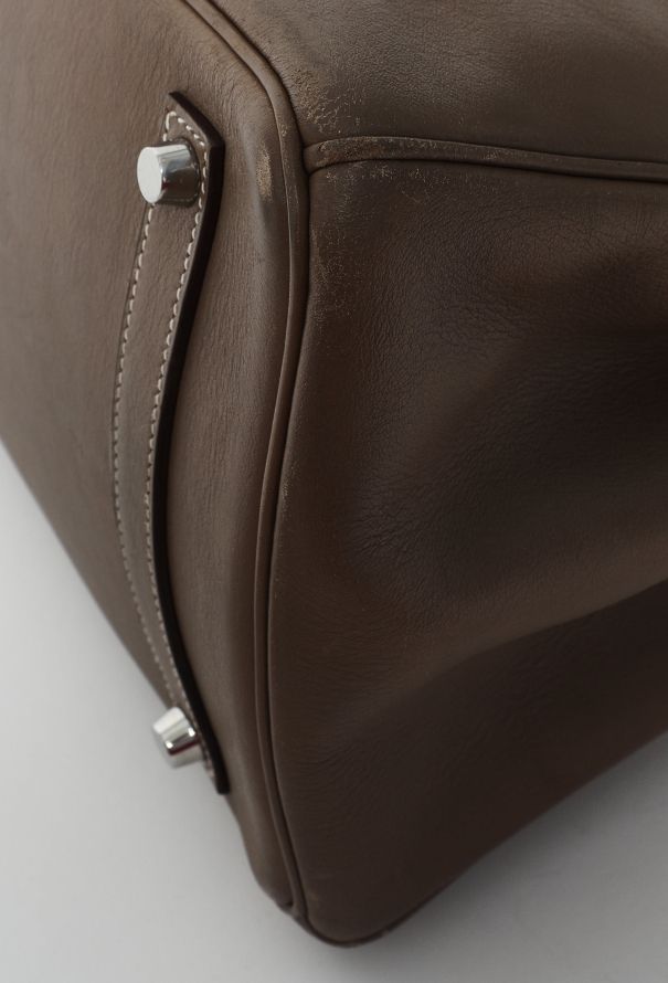 Hermès Etoupe Swift Birkin 35 - 10