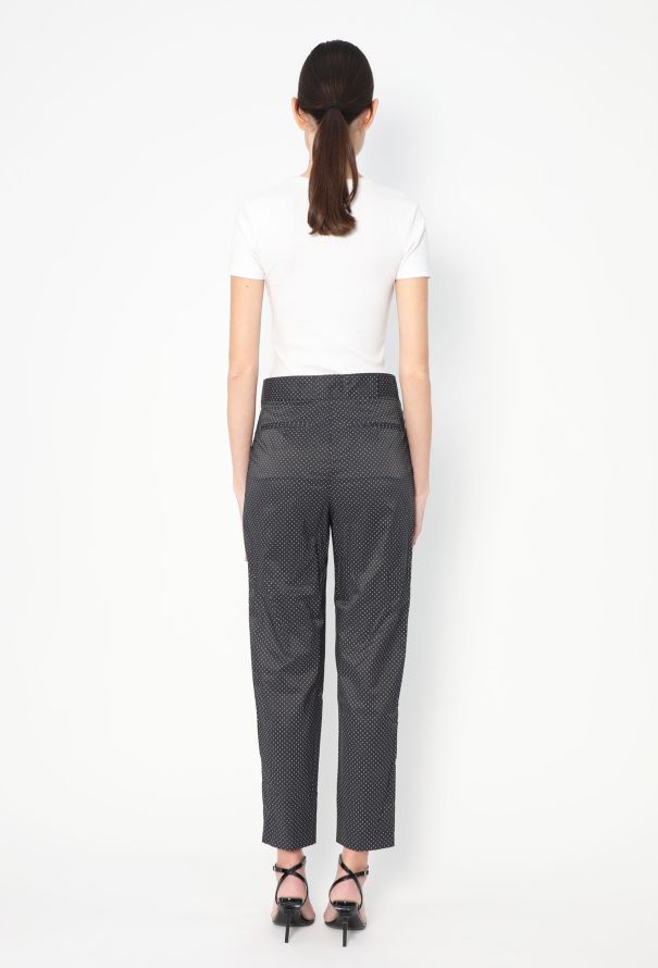 Céline Resort 2014 Polka Dot Belted Trousers - 5