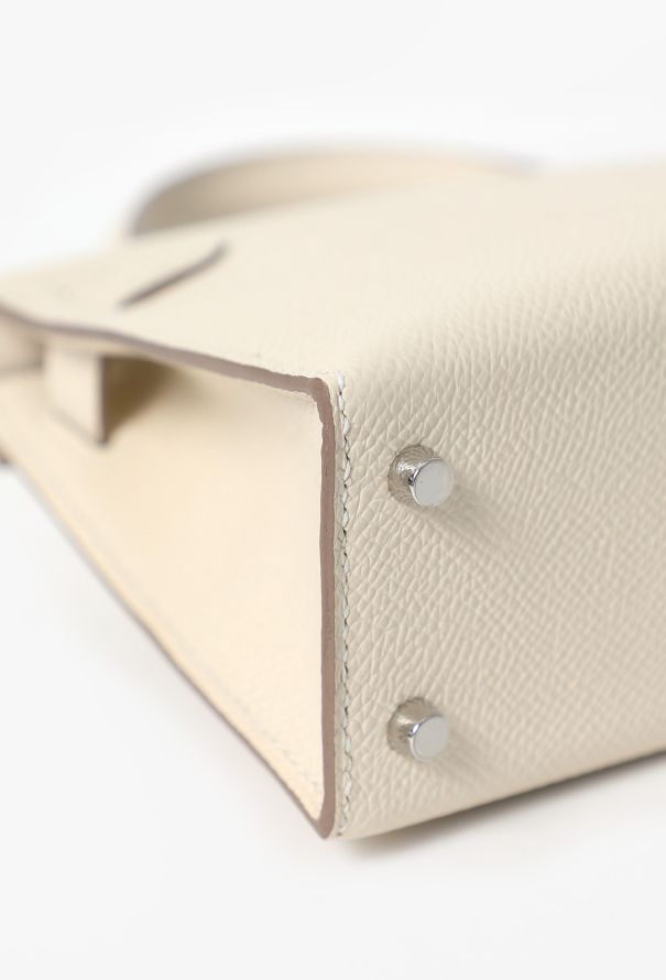 Hermès Craie Epsom Mini Kelly II Sellier Electrum - 15