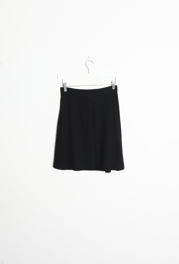 Saint Laurent 2015 Flared Crêpe Skirt - 6