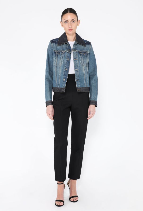 Maison Margiela 2022 Color Block Denim Jacket - 4
