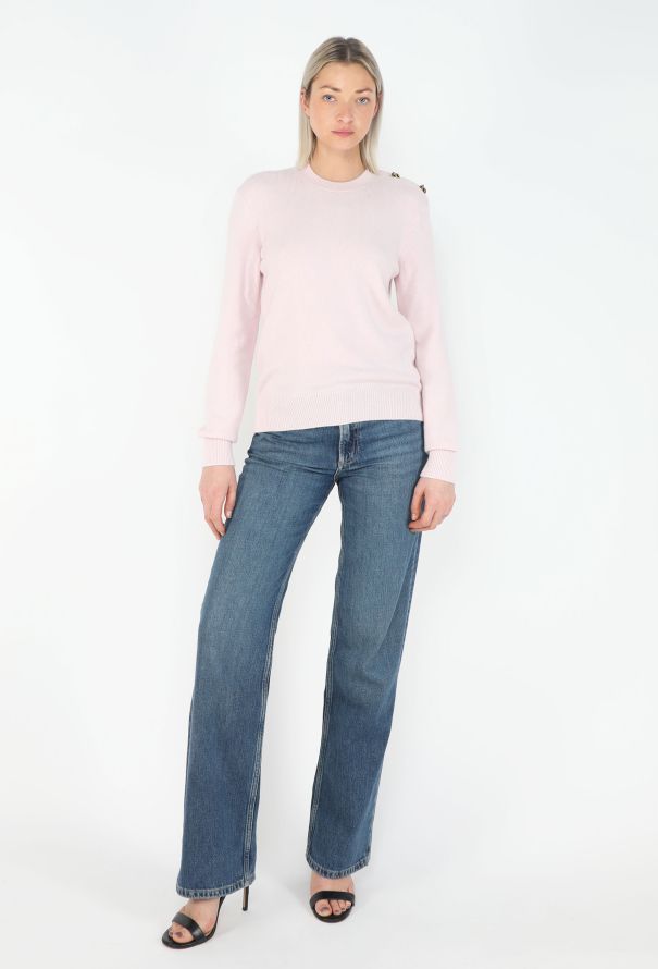Bottega Veneta Resort 2023 Cashmere Knot Button Sweater - 5
