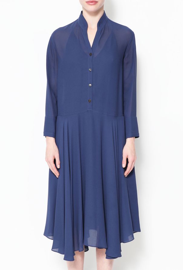 Hermès Silk Crêpe Dress Set - 2