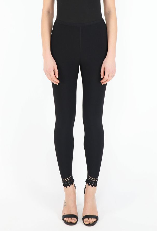 Alaïa Re-Edition '92 Laser-cut Leggings - 2