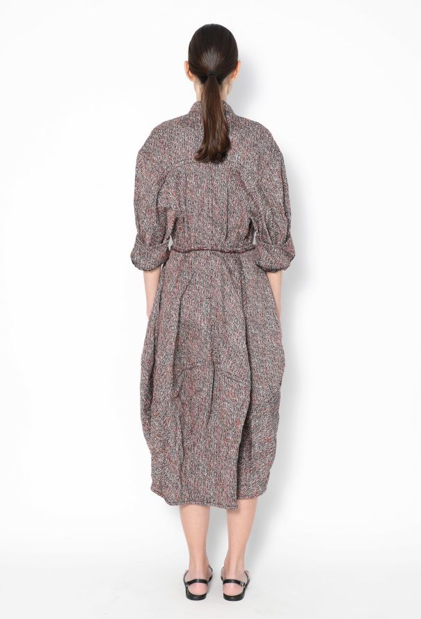Bottega Veneta S/S 2024 Woven Balloon Dress - 5