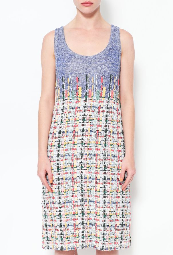 Chanel Linen Lesage Tweed Dress - 2