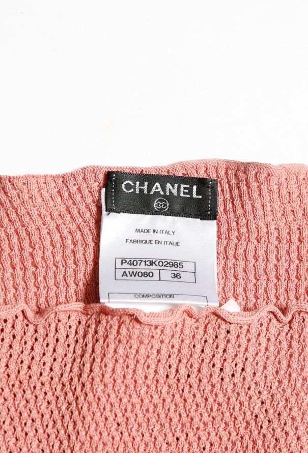Chanel Crochet Knit Day Dress - 4