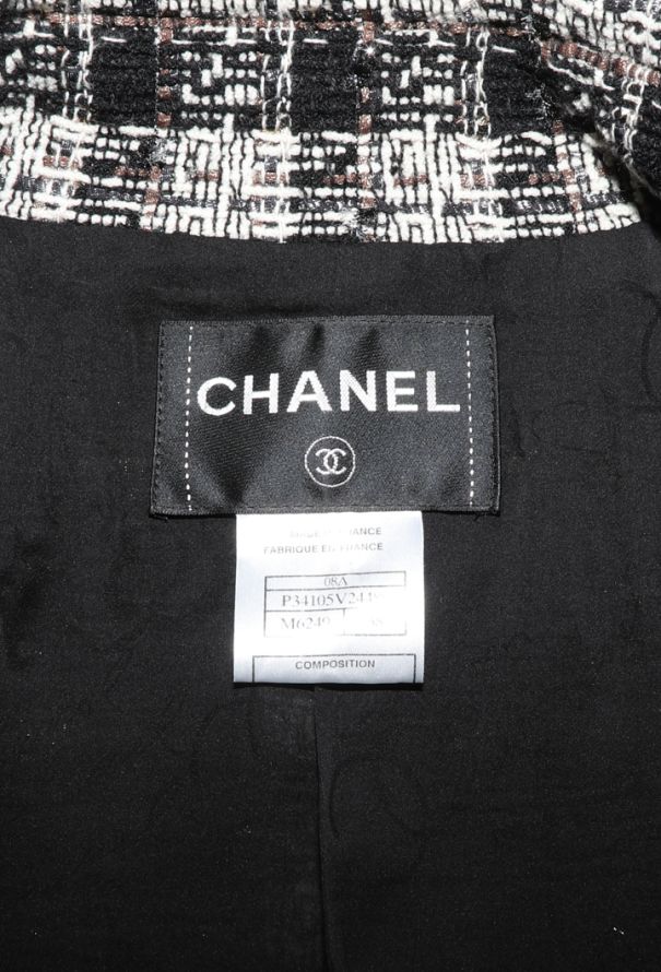 Chanel Checkered Tweed Jacket, F/W 2008 - 8