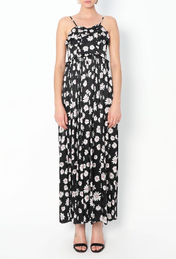 Balenciaga Resort 2018 Floral Halter Dress - 3