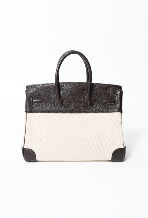 Hermès Clémence & Toile H Birkin 35 - 4