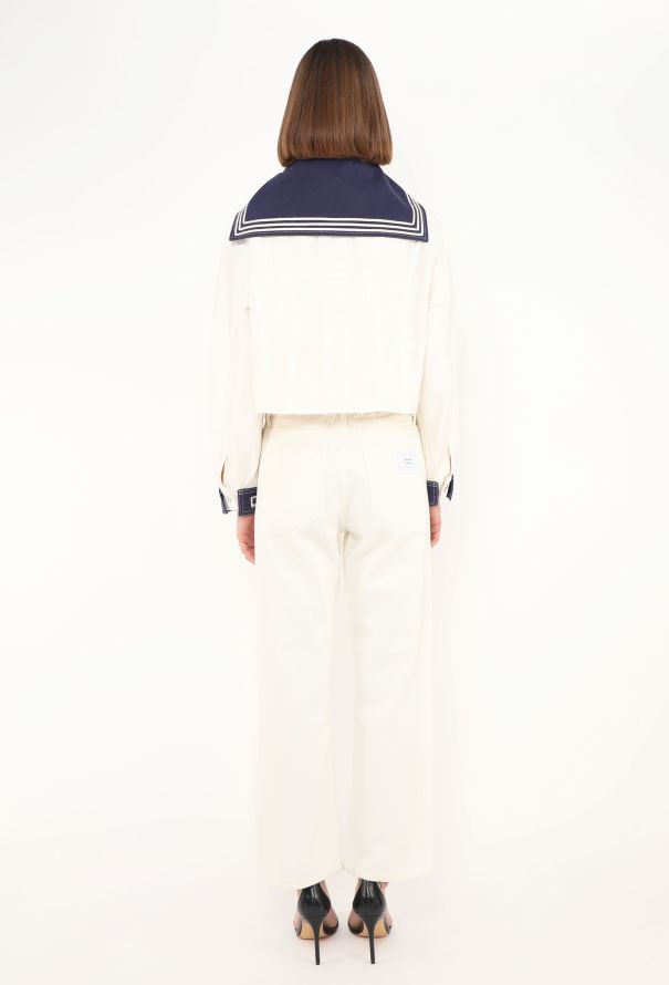 Miu Miu 2025 x Catherine Martin Upcycled Sailor Jacket - 7