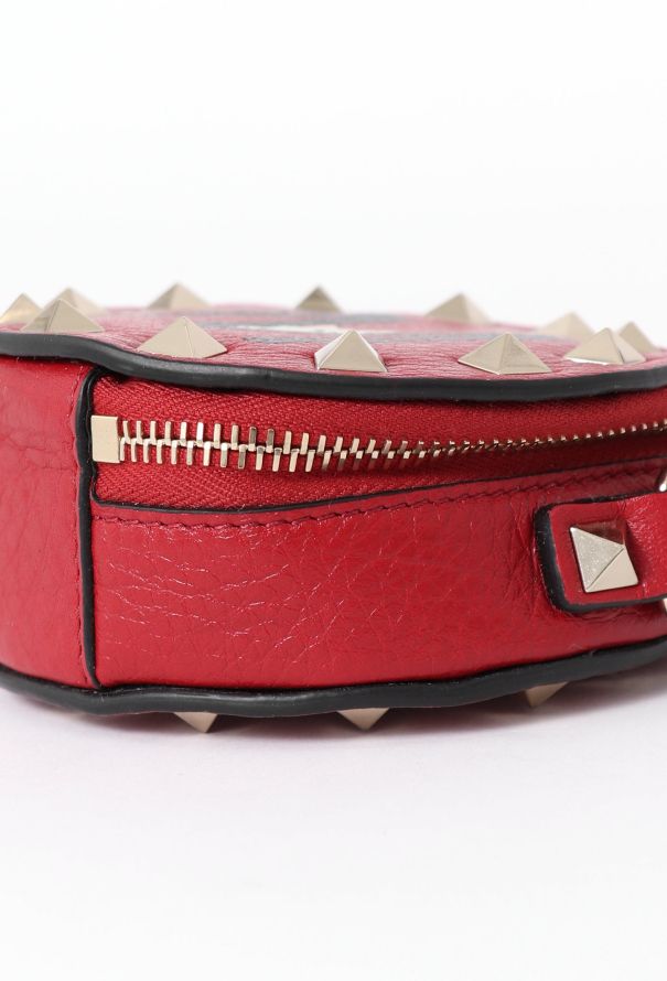Valentino Rockstud M Round Mini Pouch - 7