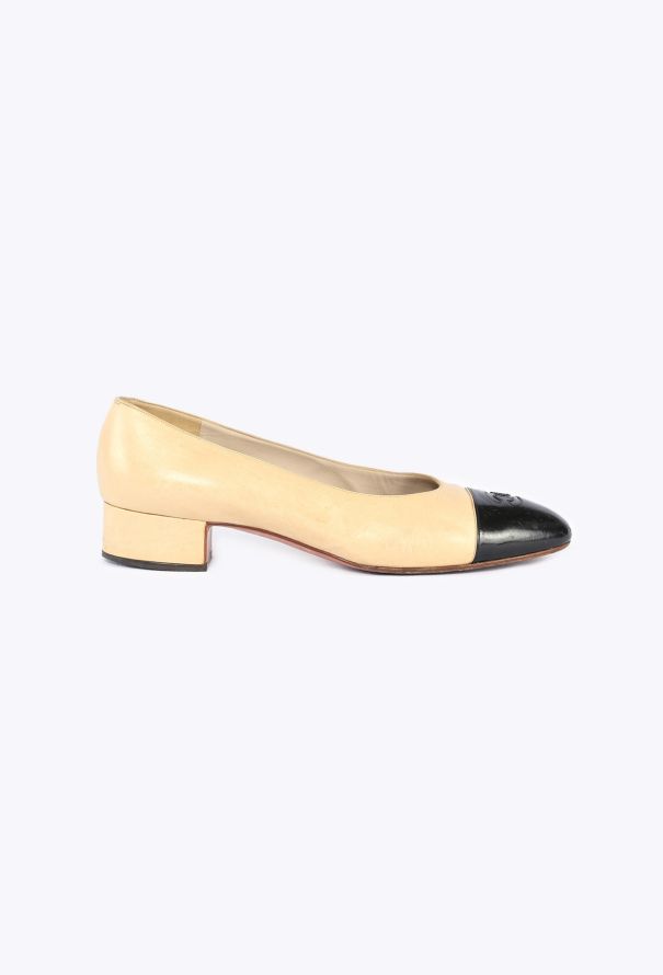 Chanel Vintage Cap Toe Pumps - 1