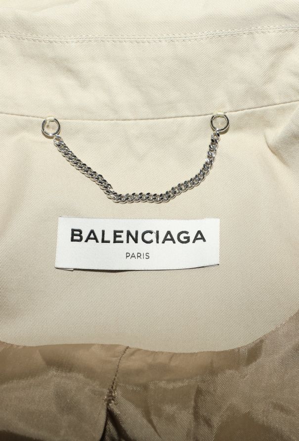 Balenciaga S/S 2017 Belted Trench Coat - 8
