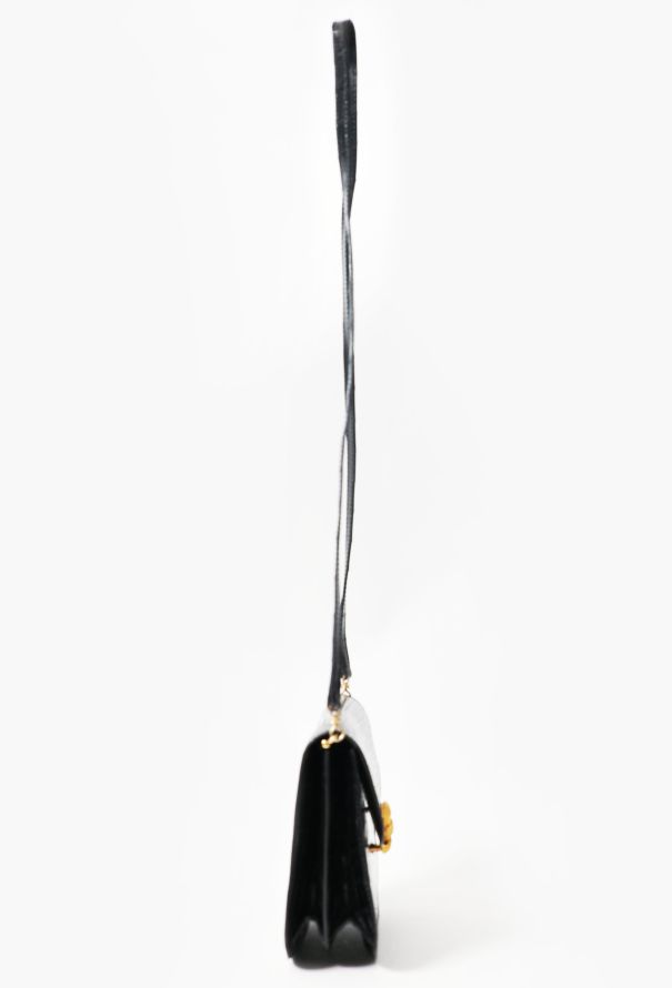 Crocodile Crossbody Clasp Bag - 4