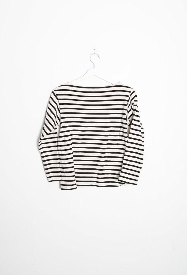 Saint Laurent 2015 Classic Marinière Cotton Top - 8