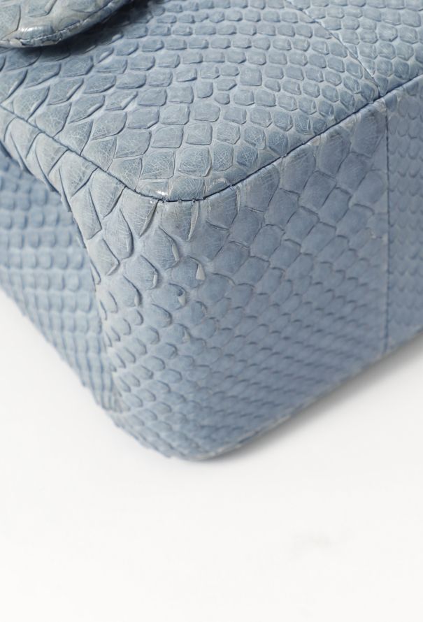 Chanel Python Jumbo Timeless Flap Bag - 10