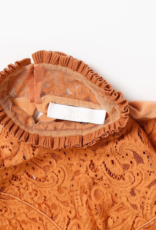 Chloé 2018 Lace Cropped Top - 4