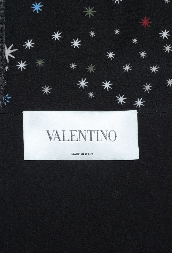 Valentino Printed Lavallière Midi Dress - 5