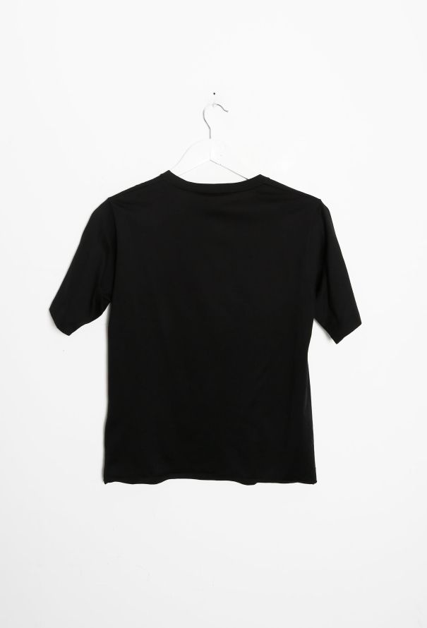 Saint Laurent 2017 Heritage Logo Cotton T-Shirt - 7