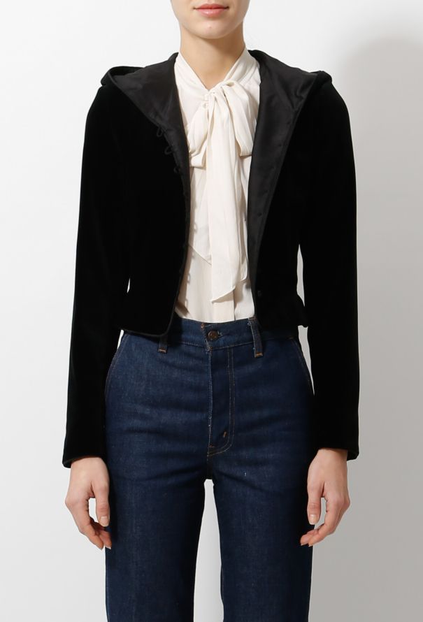 Modern Designers Kenzo Hooded Cropped Jacket - 2