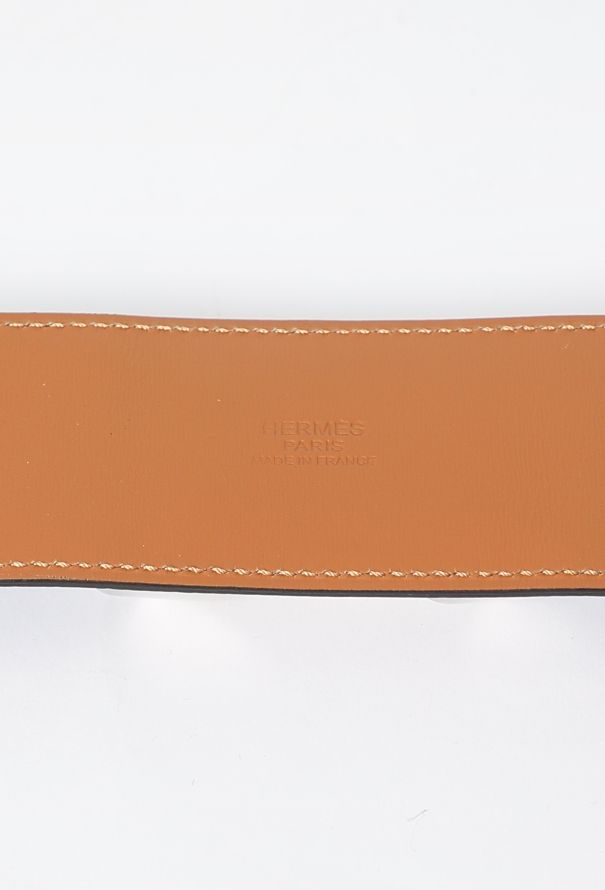 Hermès 'Collier de Chien' Togo Belt, 2011 - 9