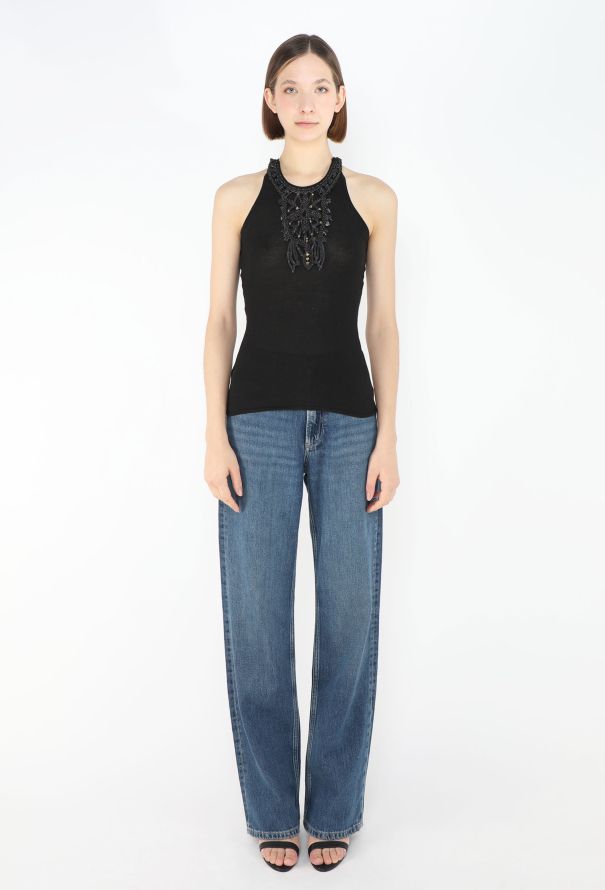 Chloé S/S 2002 Beaded Tank Top - 4