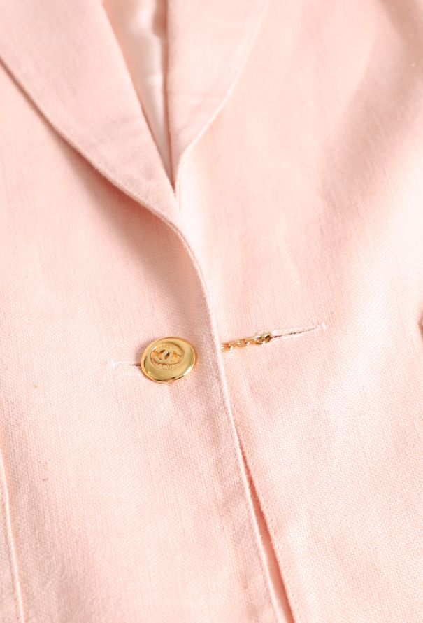Chanel 80s Linen Ensemble - 11