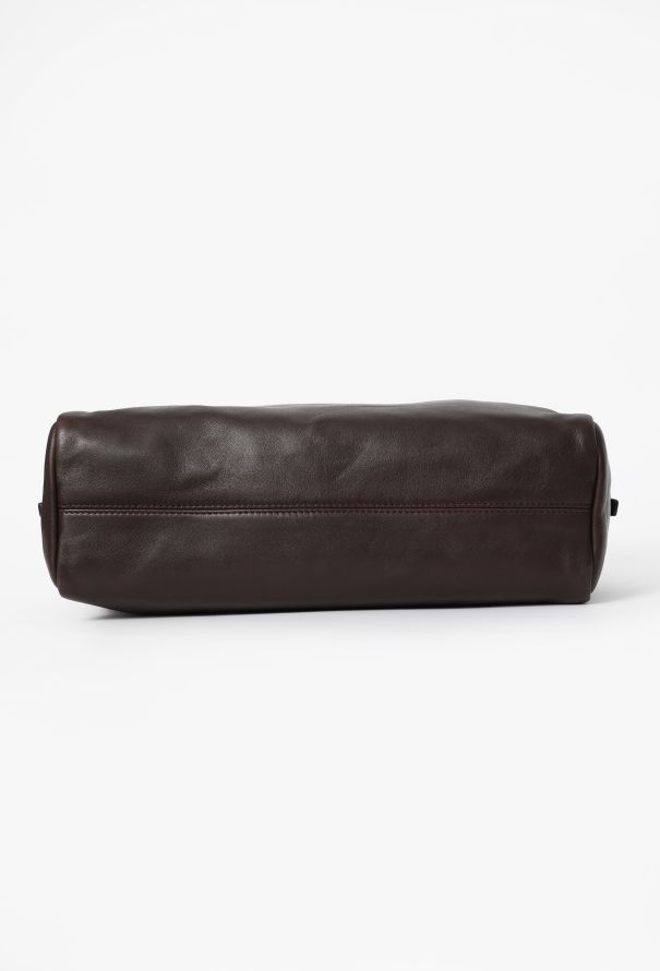 The Row Brown Astra Bowling Bag - 6