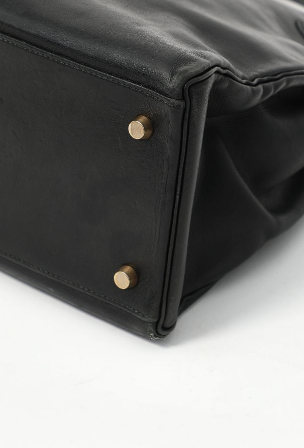 Hermès Black Gulliver Kelly Retourné 35 - 12