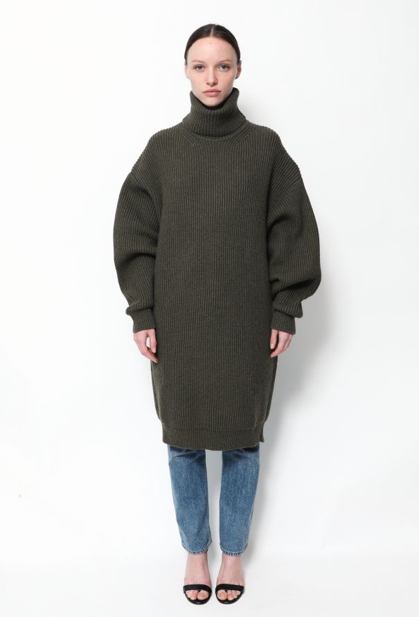 Balenciaga F/W 2017 Turtleneck Dress - 3