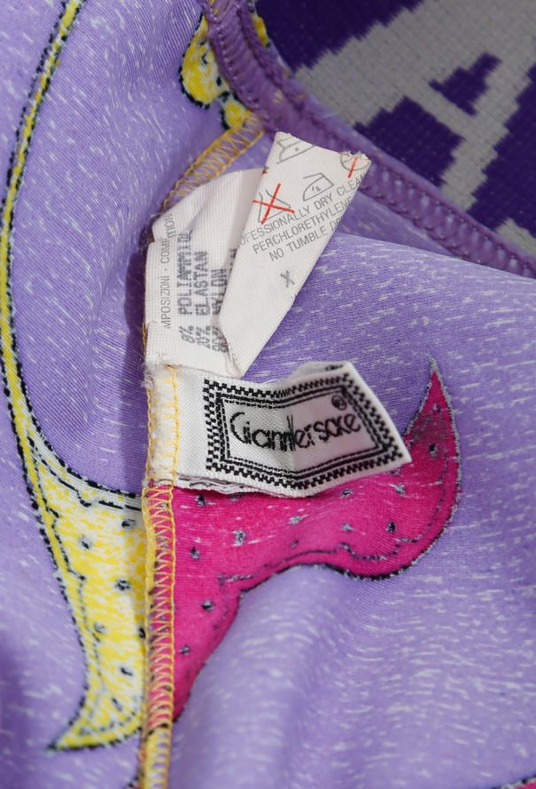 Gianni Versace ‘Teatro’ Multicolor Print Leggings – Spring 1991 - 7