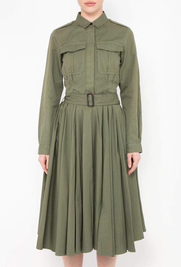 Dries Van Noten 2010 Pleated Utility Dress - 2